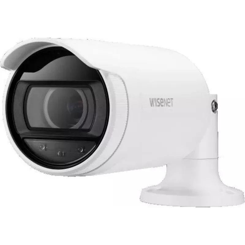 HANWHA 1/2.8 colio tinklinė kulkos kameros - Diena/Naktis - 3.3-10.3mm - 2560x1440 infraraudonųjų spindulių - IP66 - PoE