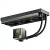 Sudokoo Energlo 360 AiO Liquid CPU Cooler, LCD Display, ARGB - 360mm, Black