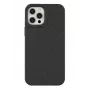 Eco Apple iPhone 12 Pro Max Silikoninis Dangtelis Telefono Korpusas Juodas