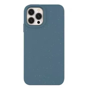 Eco Apple iPhone 14 Pro Silikoninis Skaidomas Dangtelis Mėlynas