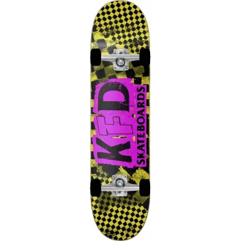 KFD Ransom Complete Skateboard 7.75 Yellow