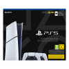 Sony PlayStation 5 Digital Edition Slim Console (CFI-2116B01Y) su DualSense belaidžiu valdikliu - balta
