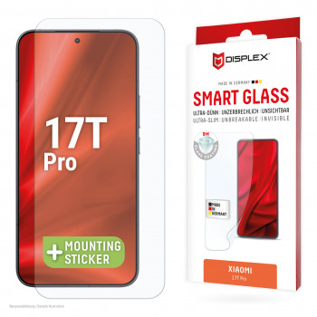 E.V.I. DISPLEX Smart Glass ekrano apsauga, skirta Xiaomi 13T Pro / 13T – 9H grūdintas stiklas, itin skaidrus, su montavimo rėmeliu