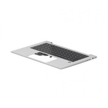 HP Pavilion 15-CS UK sidabrinis su apšvietimu klaviatūros ir delno atramos viršutinis dangtelis (N45442-031)