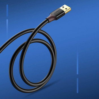 UGREEN US129 USB 3.0 ilginimo laidas 0,5 m juodos spalvos