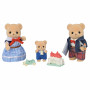 EPOCH Sylvanian Families Biscuit Bear Family - 4 kolekcinės figūrėlės