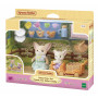 EPOCH Sylvanian Families Saulėtos iškylos rinkinys - Feneko lapės sesuo ir kūdikis