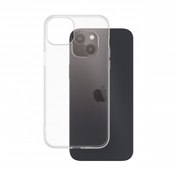 SAFE by PanzerGlass iPhone 15 Plus kietas dėklas, permatomas, 100% perdirbtas TPU