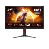 AOC CQ27G4Z2 27 inch QHD lenktas žaidimų monitorius - 240Hz Fast VA, 0.5ms MPRT, FreeSync Premium, reguliuojamas aukštis