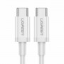 UGREEN US264 USB-C į USB-C laidas 60W PD 1,5 m baltas