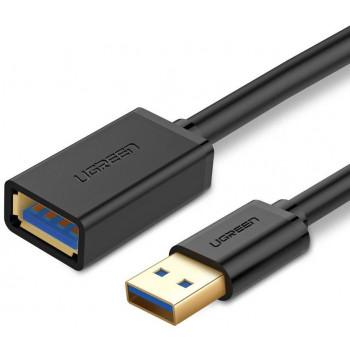 UGREEN USB 3.0 ilginimo laidas 1,5 m juodas