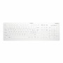 CHERRY Active Key AK-C8112 medicininė klaviatūra, laidinė USB, vokiška QWERTZ, balta