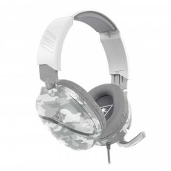 Turtle Beach RECON 70 laidinės uždaros žaidimų ausinės su sulankstomu mikrofonu, balto kamufliažo spalvos (TBS-6230-02)