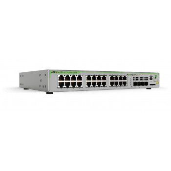 Allied Telesis CentreCOM AT-GS970M/28 valdomas L3 gigabitinio eterneto komutatorius - 24x 10/100/1000 + 4x SFP
