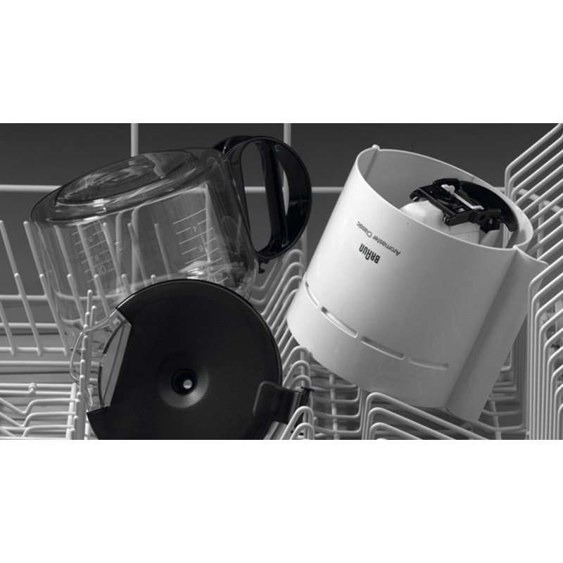 Braun KF 47/1 WH filtravimo kavos aparatas, 1000 W, baltas