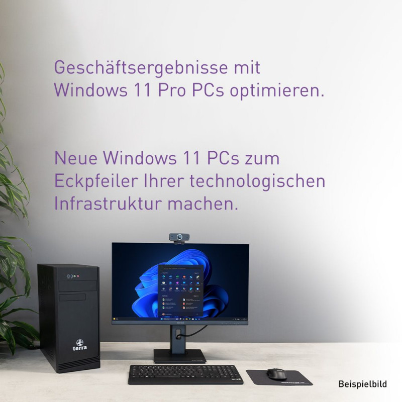 WORTMANN AG TERRA MOBILE 1410M US – 14,1 inch Full HD IPS nešiojamasis kompiuteris, Intel Celeron N4120, 8GB RAM, 256GB SSD, Windows 11 Home, pilkas