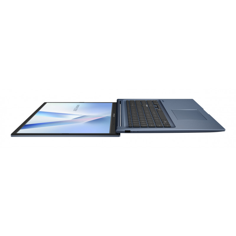 ASUS Vivobook 17 X1704MA-PRO-ISSAU217X nešiojamas kompiuteris, 17.3 colių Full HD IPS, Intel Core 7 350, 16GB DDR5, 512GB SSD, Windows 11 Pro, prancūziška AZERTY klaviatūra