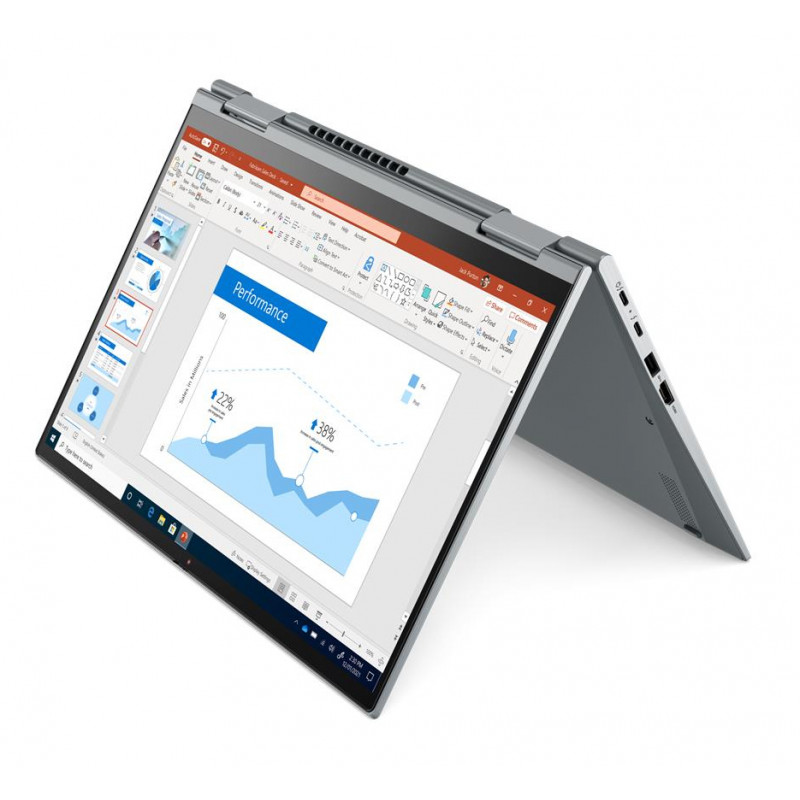 Lenovo ThinkPad X1 Yoga Gen 6 14 inch 2-in-1 konvertuojamas nešiojamas kompiuteris - Intel Core i7-1185G7, 32GB RAM, 512GB SSD, Intel Iris Xe Graphics, Windows 11 Pro, Storm Grey