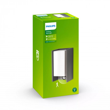 Philips myGarden IR ES sieninis šviestuvas Bridge 42W su judesio jutikliu, antracito spalvos