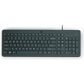 HP 150 laidinė klaviatūra graikų (GRK) juoda 664R5AA#AB7