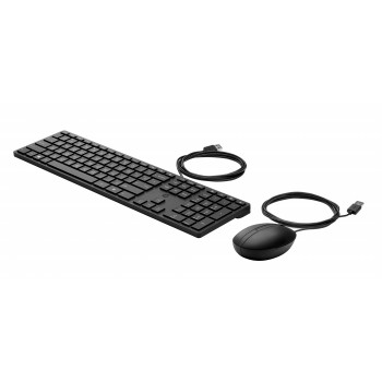 HP Desktop 320MK laidinė klaviatūra ir pelė, rusiška klaviatūra, juoda 9SR36AA#ACB