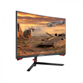 Dahua DHI-LM27-E230C-A5-V2 27 inch Full HD išlenktas VA žaidimų monitorius, 165Hz, 1ms MPRT, FreeSync, DisplayPort, 2x HDMI, VESA 75x75, juodas
