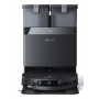 Ecovacs Deebot T50 Omni robotinis dulkių siurblys su automatinio ištuštinimo stotimi, 8000 Pa siurbimo galia, šlapio šluostės plovimo karštu vandeniu funkcija, TrueMapping 2.0, AIVI 3D 2.0, juodas DDX57