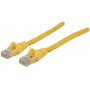 Intellinet Cat6 UTP tinklo kabelis, 2 x RJ45, lietas spaustukas, 15,0 m, geltonas (342407)