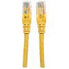 Intellinet Cat6 UTP tinklo kabelis, 2 x RJ45, lietas spaustukas, 15,0 m, geltonas (342407)