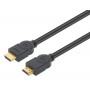 MANHATTAN CL3 4K@60Hz didelės spartos HDMI kabelis su eternetu, skirtas montuoti sienoje, 5 m, juodas (356978)