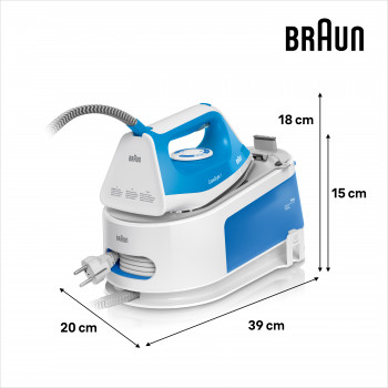 Braun CareStyle 1 IS1012BL garinė lygintuvų stotis mėlyna