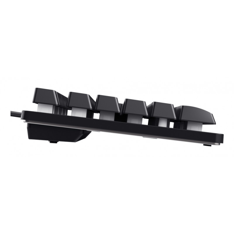 Trust Gaming GXT833 THADO TKL žaidimų klaviatūra - be skaitmenų bloko, metalinė viršutinė plokštė, daugiaspalvis LED apšvietimas, membrana, laidinė USB