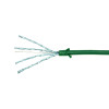 LogiLink SlimLine Cat 6a STP komutacinis kabelis RJ-45 5m žalios spalvos RAL 6029 CQ9075S
