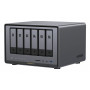 Ugreen NASync DXP6800 Pro 6 skyrių NAS sistema, Intel Core i5-1235U, 8GB DDR5, 2x10GbE + 2x2.5GbE, 2xM.2 NVMe, 2xUSB3.2 Gen2, HDMI, PCIe 4.0 25899
