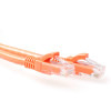 ACT Oranžinis 1,5 m U/UTP CAT6A „Snagless“ tinklo kabelis su RJ45 jungtimis IB2151