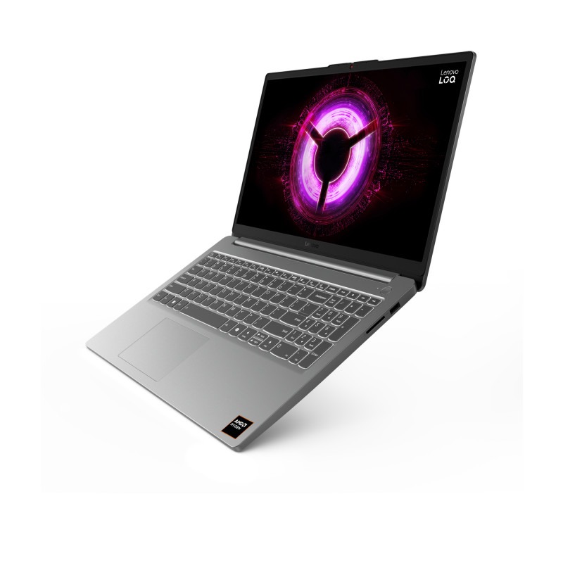 Lenovo LOQ 15ARP10E 15,6 inch FHD 144Hz žaidimų nešiojamas kompiuteris - AMD Ryzen 5 7535HS, 16GB RAM, 512GB SSD, GeForce RTX 3050, Windows 11 Home