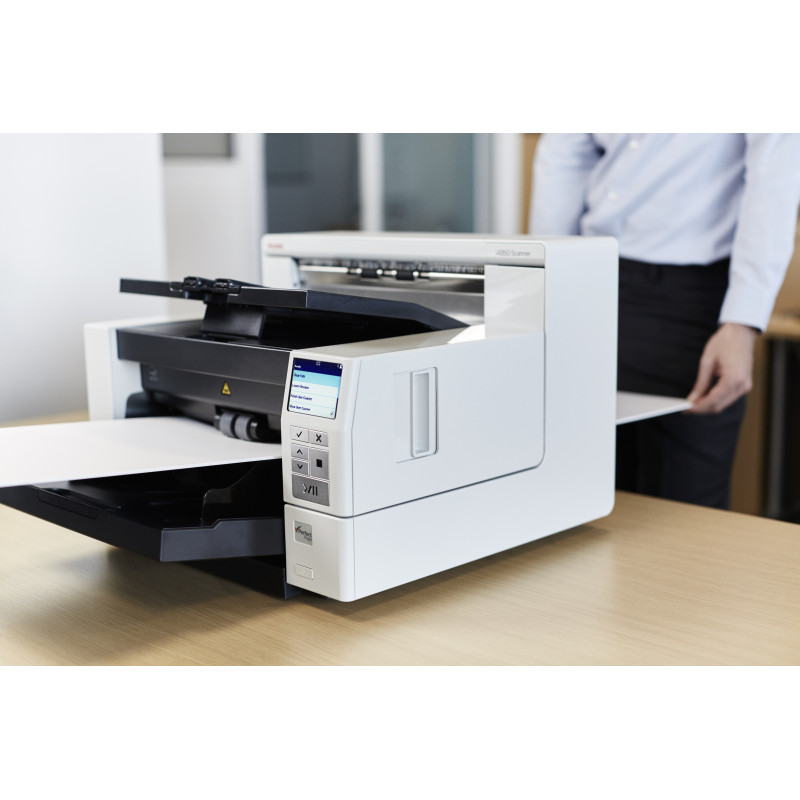 Kodak i4650 didelio našumo dokumentų skaitytuvas, 130 ppm dvipusis, 500 lapų ADF, USB 3.0