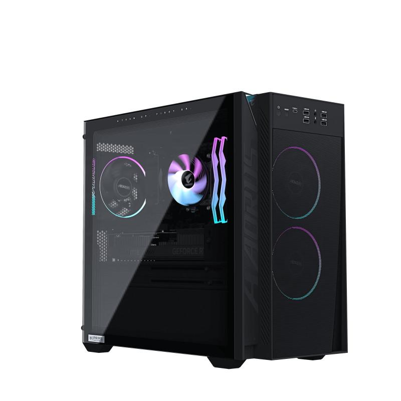 GIGABYTE AORUS Prime 3 žaidimų kompiuteris (AP3A7N6-5111) Ryzen 7 9700X 16GB/1TB SSD RTX 5060 Win11 Home