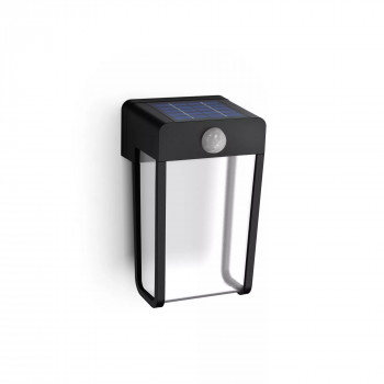 Philips lauko saulės energijos sieninė šviestuvas Shroud 2,3 W su dienos šviesos ir judesio jutikliu