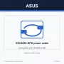 ASUS ESC4000 Series maitinimo kabelis, suderinamas su NVIDIA H100, ASUS prekės ženklo