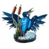 LEGO Icons Kingfisher Bird Set Model Building Kit for Adults to Build with Water Setting Display Stand Great Home and Office Desk Décor Valentine's