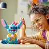 LEGO | Disney Stitch statomas vaikų žaidimų rinkinys su ledų kūgiu 43249