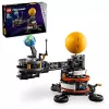 LEGO Technic Žemė ir Mėnulis Orbitėje Kosminiai Žaidimai Vaikams Nuo 10 Metų Saulės Sistemos Konstruktorius su Planetomis