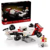 LEGO rinkinys McLaren MP4/4 Ayrton Senna 10330 — LEGO ICONS mastelio modelio vitrina