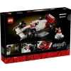 LEGO rinkinys McLaren MP4/4 Ayrton Senna 10330 — LEGO ICONS mastelio modelio vitrina