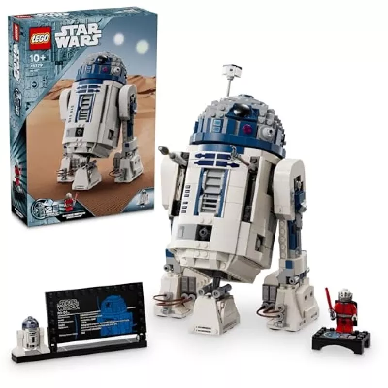 „LEGO“ surenkamas droidas R2‑D2 rinkinys 75379 — 1 050 detalių, nuo 10 metų, 160×110×240 mm, 0,24 kg