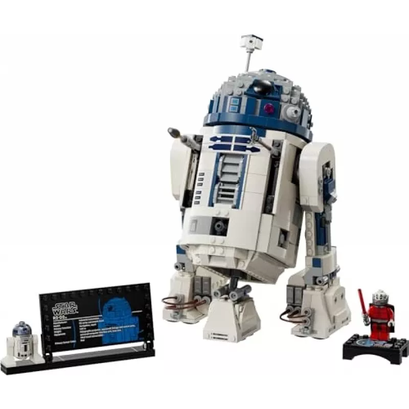 „LEGO“ surenkamas droidas R2‑D2 rinkinys 75379 — 1 050 detalių, nuo 10 metų, 160×110×240 mm, 0,24 kg