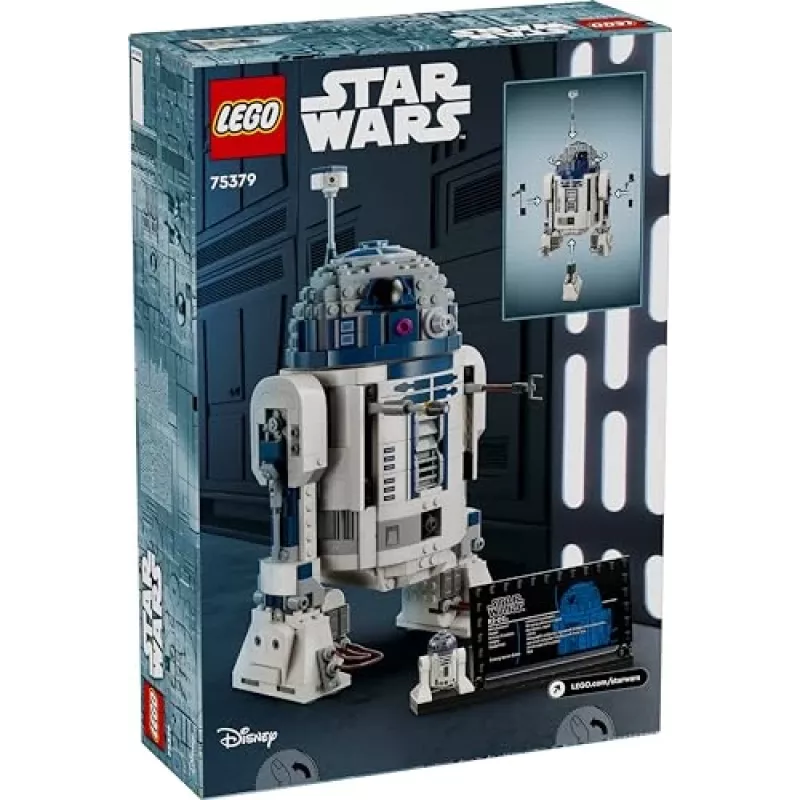 „LEGO“ surenkamas droidas R2‑D2 rinkinys 75379 — 1 050 detalių, nuo 10 metų, 160×110×240 mm, 0,24 kg