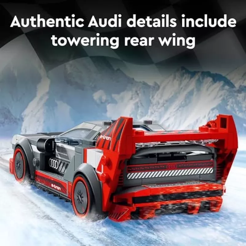 Lego Speed Champions 76921 Audi S1 E-Tron Quattro lenktyninio automobilio konstruktorius