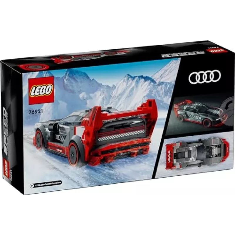 Lego Speed Champions 76921 Audi S1 E-Tron Quattro lenktyninio automobilio konstruktorius